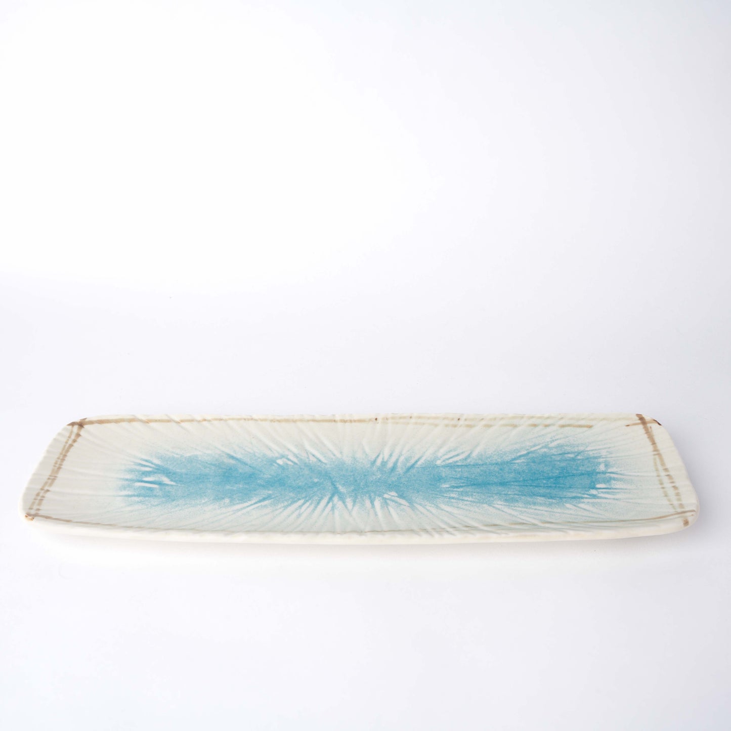 Okinawa Glaze / Sashimi Platter 35.2cm / 35.2 x11 2H