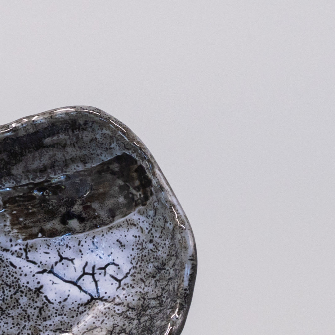 Sauce Dish 60ml Shiranami Glaze