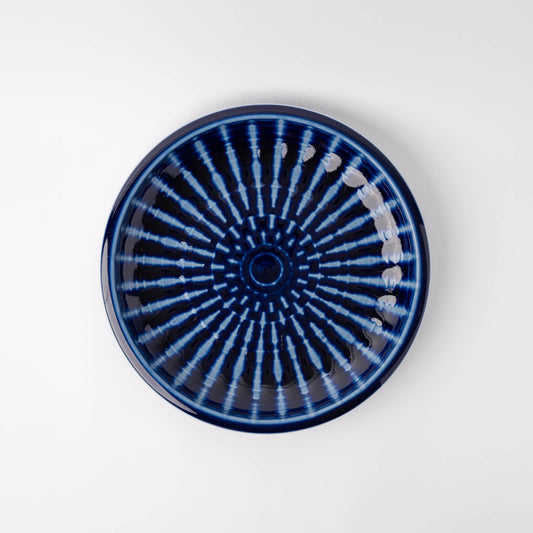 Dinner Plate Thick Edge 26cm Focus Indigo Glaze