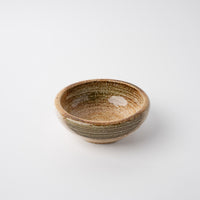 Bowl Thick Edge 12cm Tan Brown Glaze