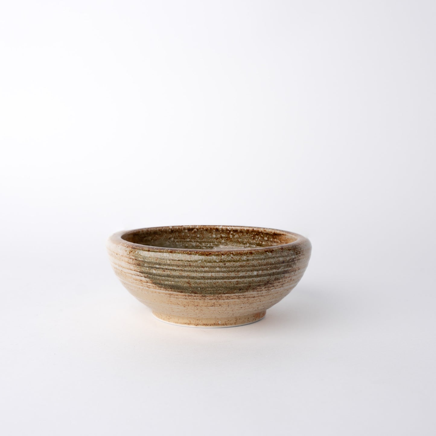 Small Thick Edge Bowl, 12 cm / Tan Brown