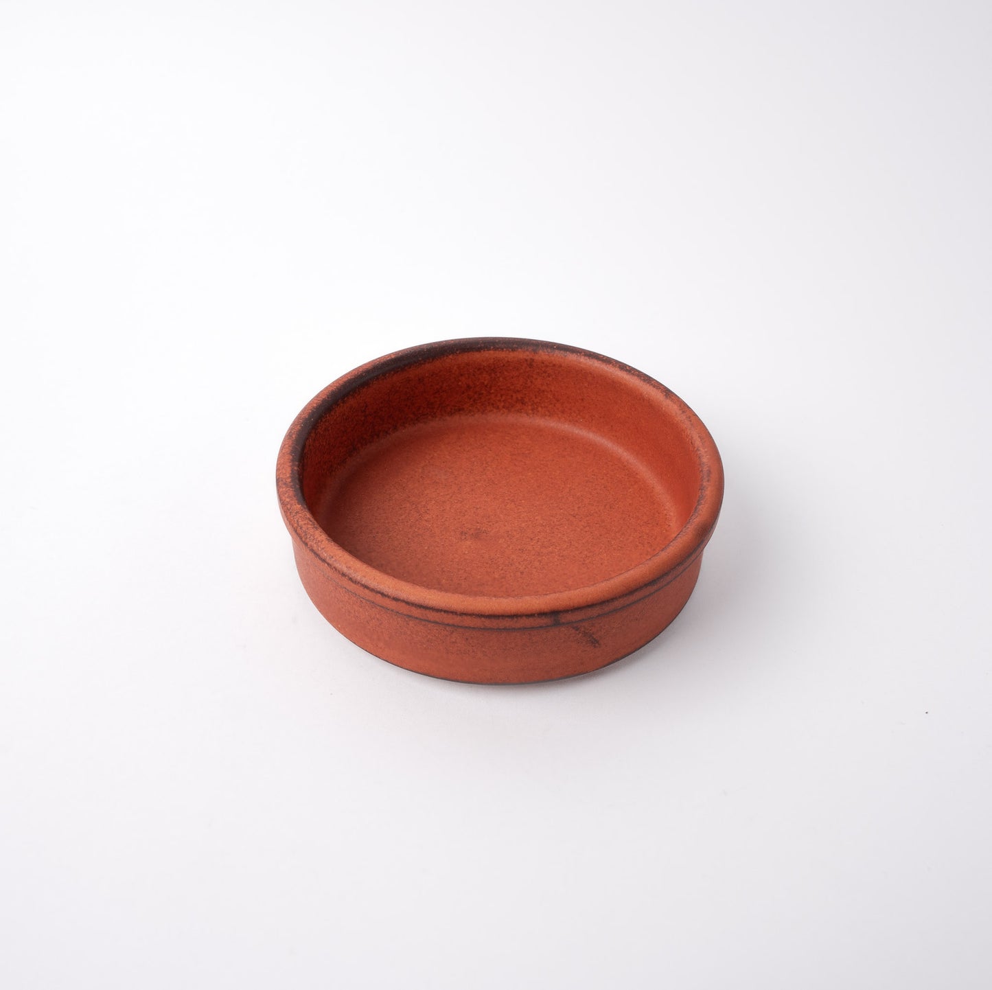 Orange Donabe Oven Dish High Side