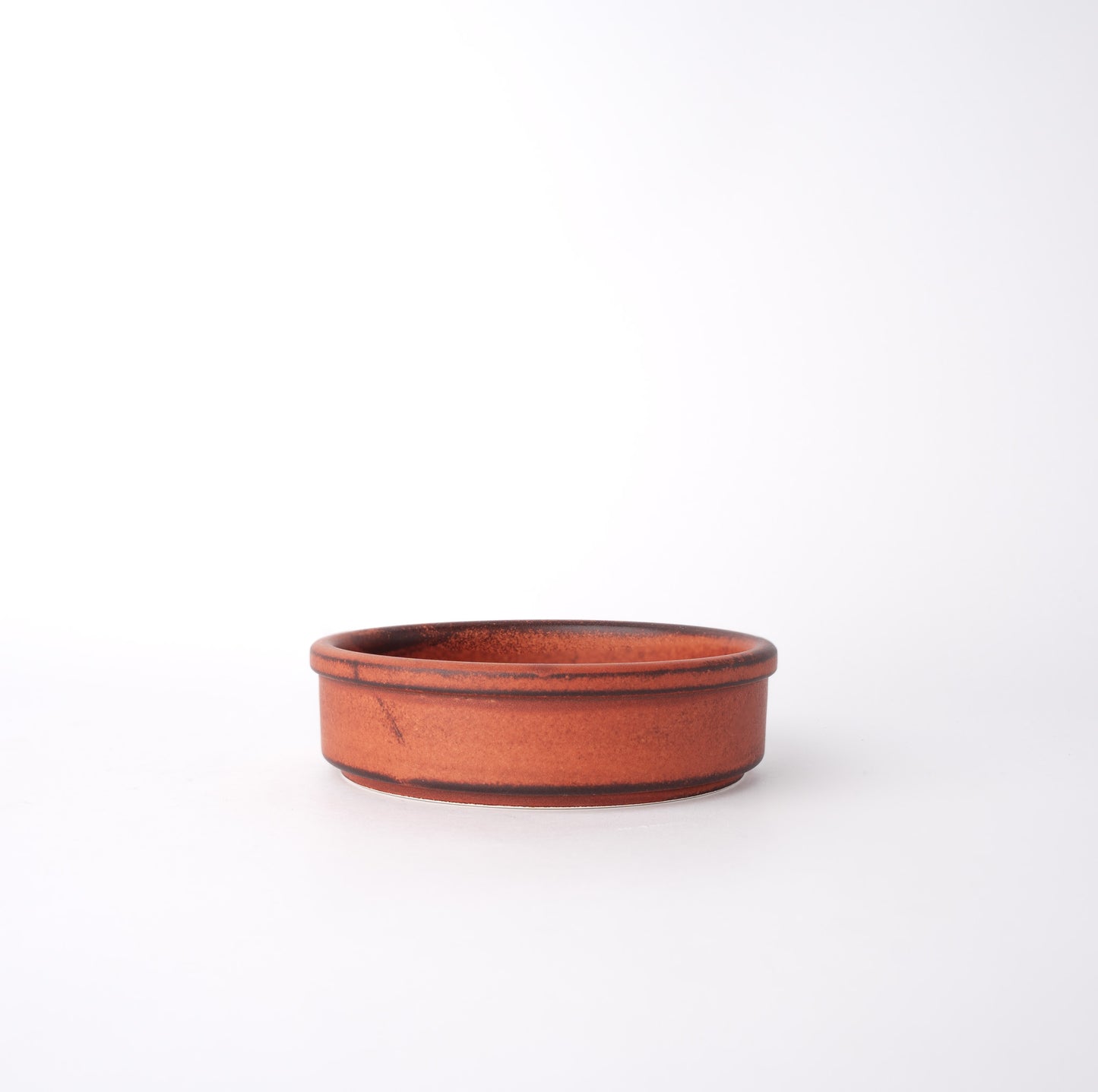 Orange Donabe Oven Dish High Side