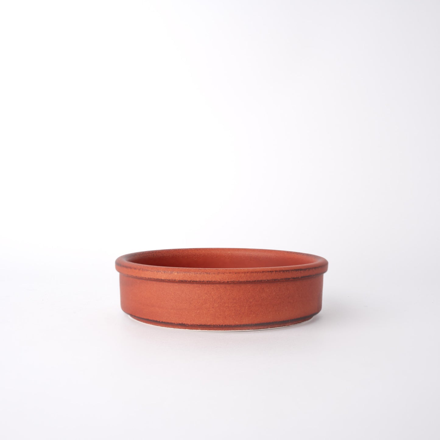 Orange Donabe Oven Dish Large High Side