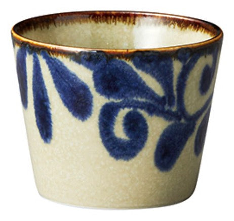 Soba Cup 175 ml / Blue on Cream Design