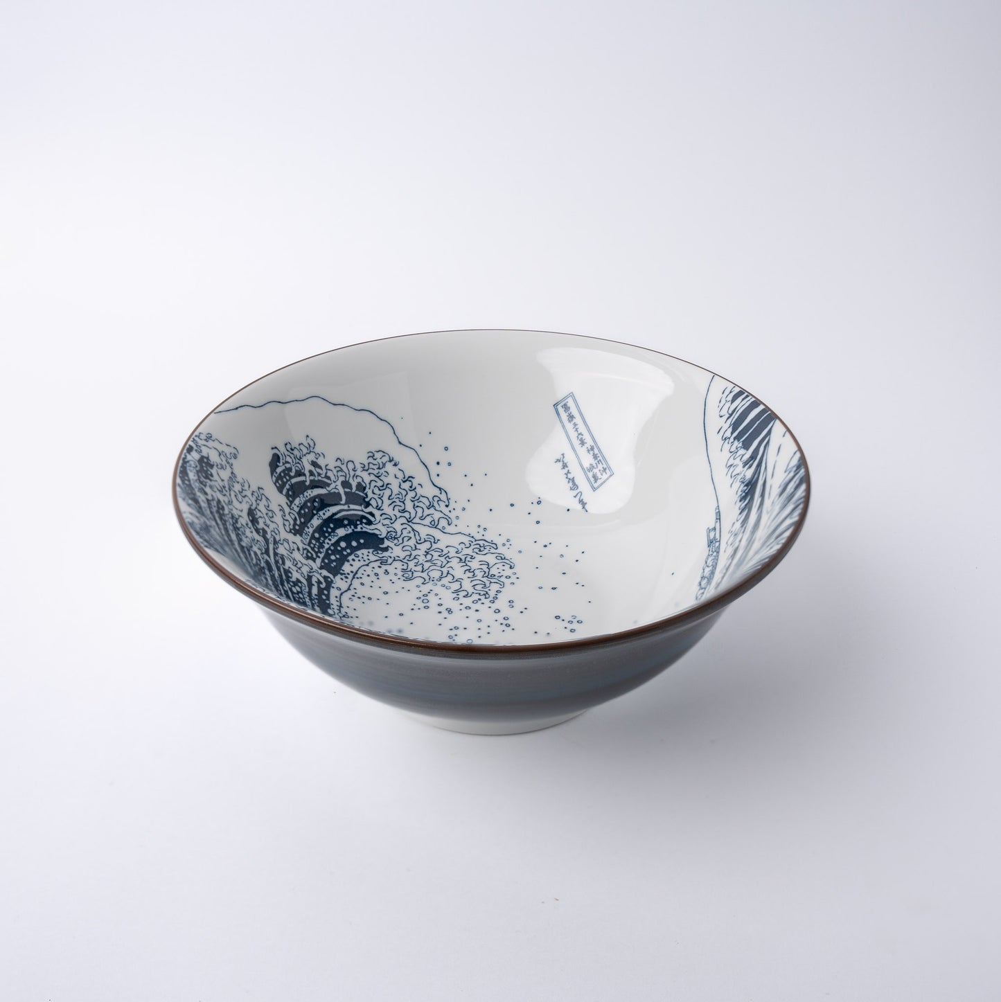 Large Bowl, 21.2 cm 1330 ml, Great Wave Design