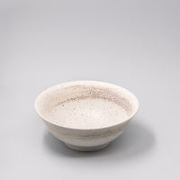 Ramen Bowl 21cm Speckled White Zen Glaze