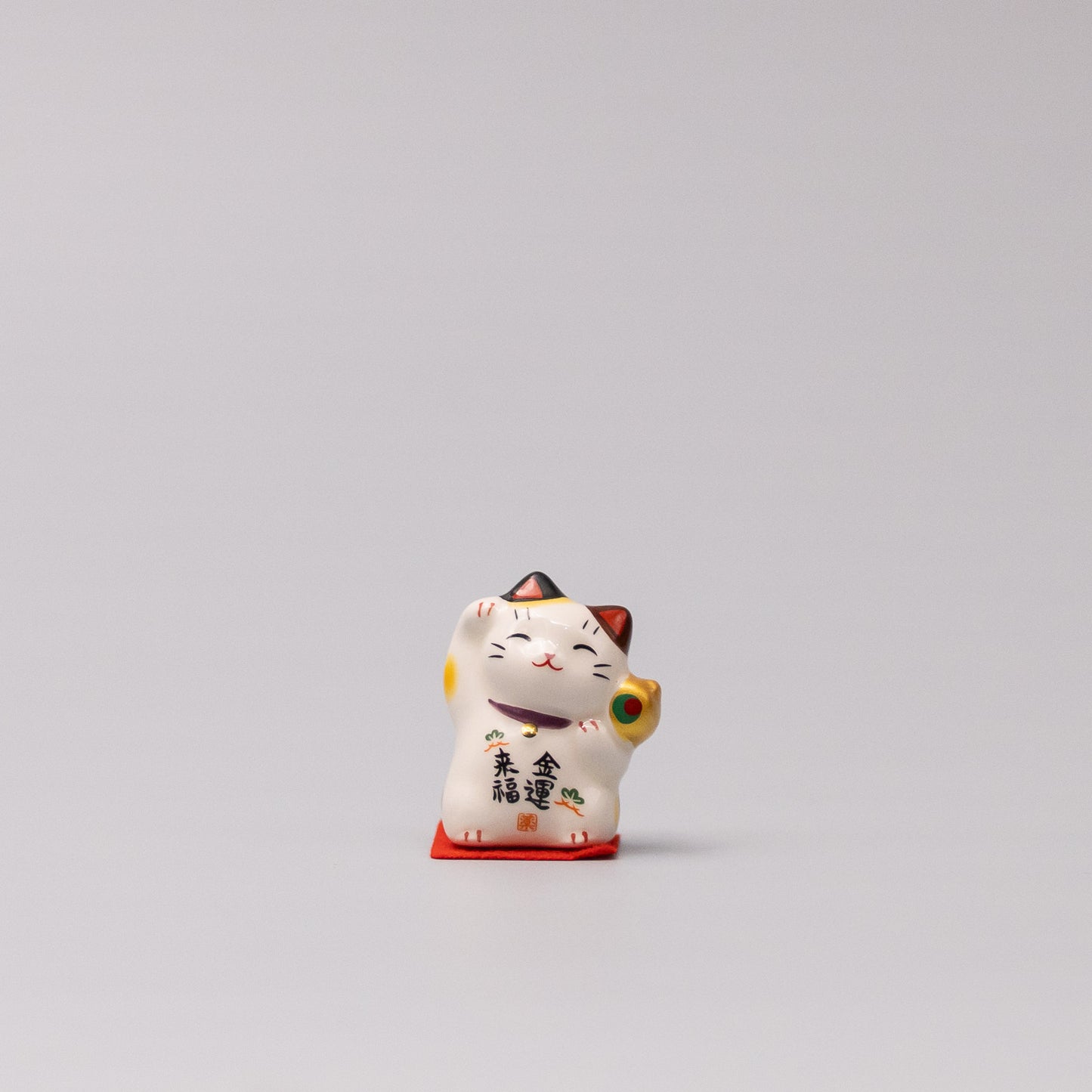 Okimono Wealth Fortune Cat