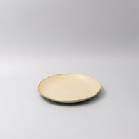 Plate Dinner Organic Shape 24cm Sand Fade Glaze