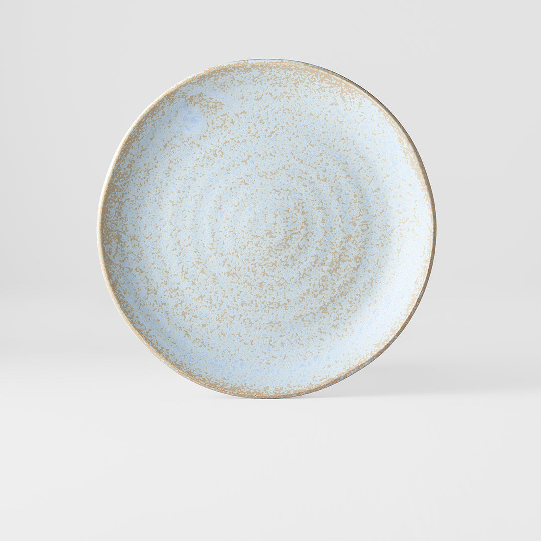 Organic Plate 24cm Blue Fade Glaze
