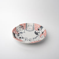 Kids Plate 400 ml / Kawaii Pink Glaze / 22 cm