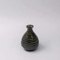 Sake Jug 350ml Moss Black Glaze