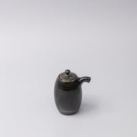 Soy Pot 110ml Moss Black Glaze