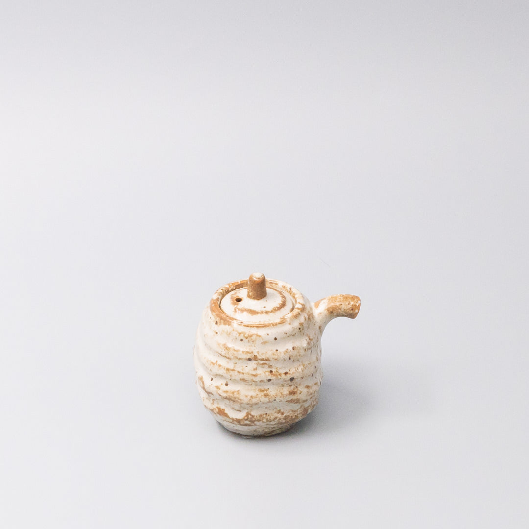 Soy Pot Rustic White Sand
