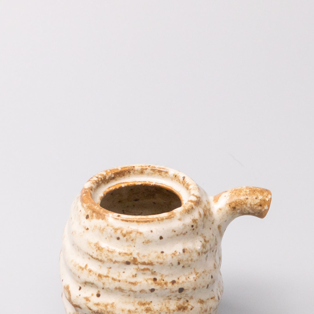 Soy Pot Rustic White Sand