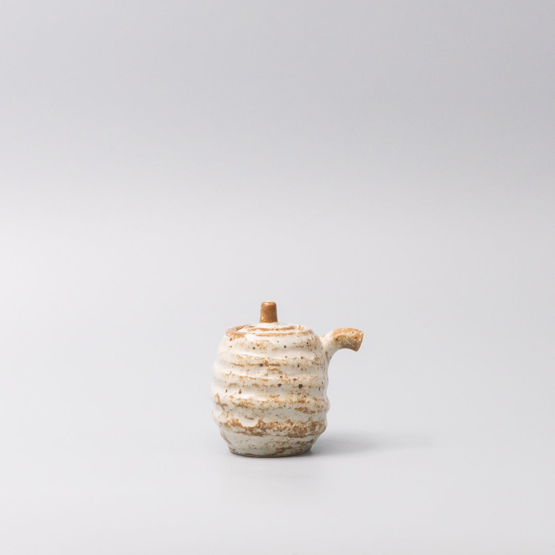 Soy Pot Rustic White Sand
