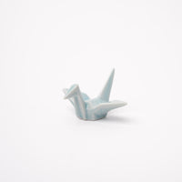 Origami Crane Chopstick Rest / Light Blue