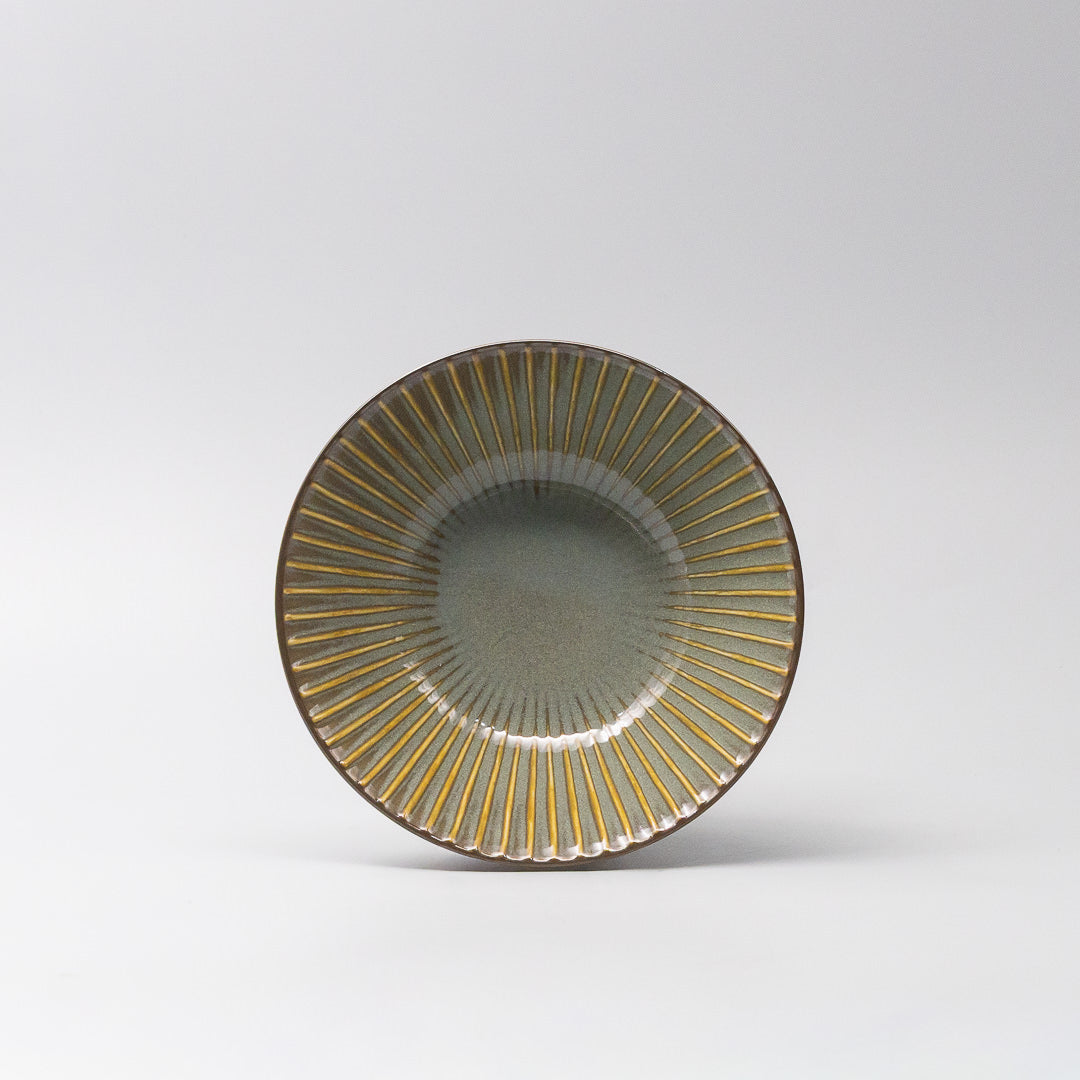 Bowl 17cm Green Sendan Glaze