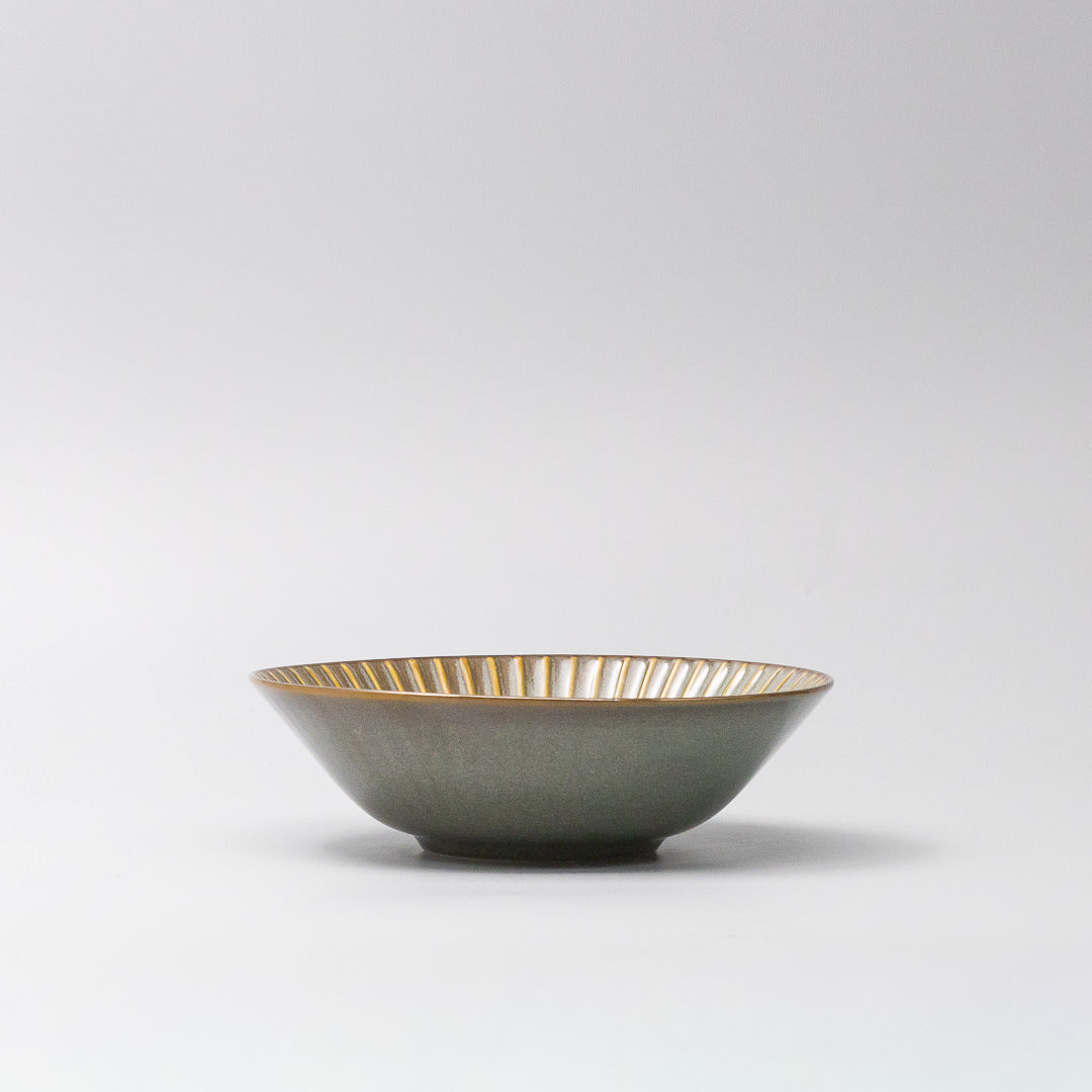 Bowl 17cm Green Sendan Glaze