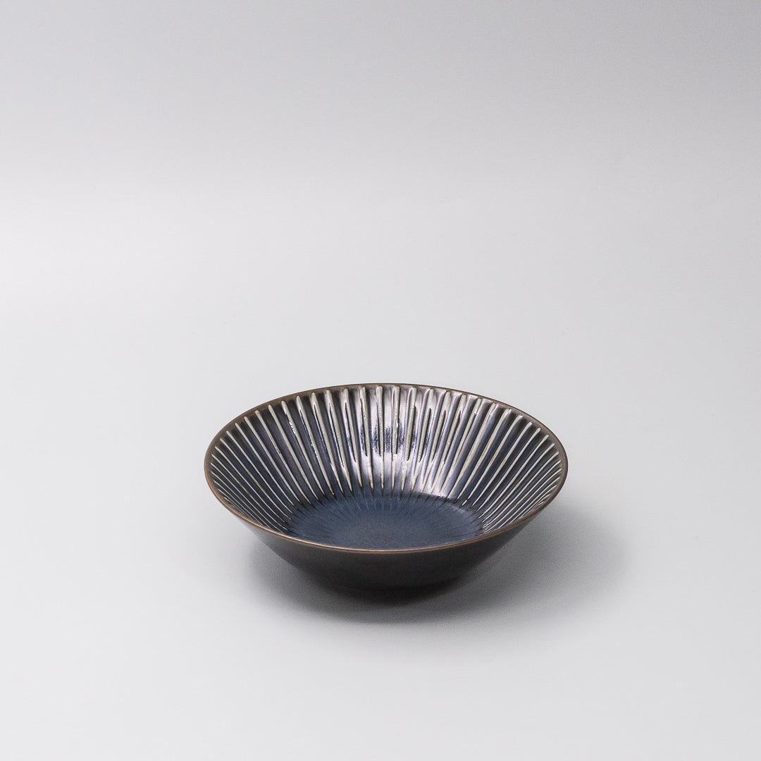Bowl 17cm Navy Sendan Glaze
