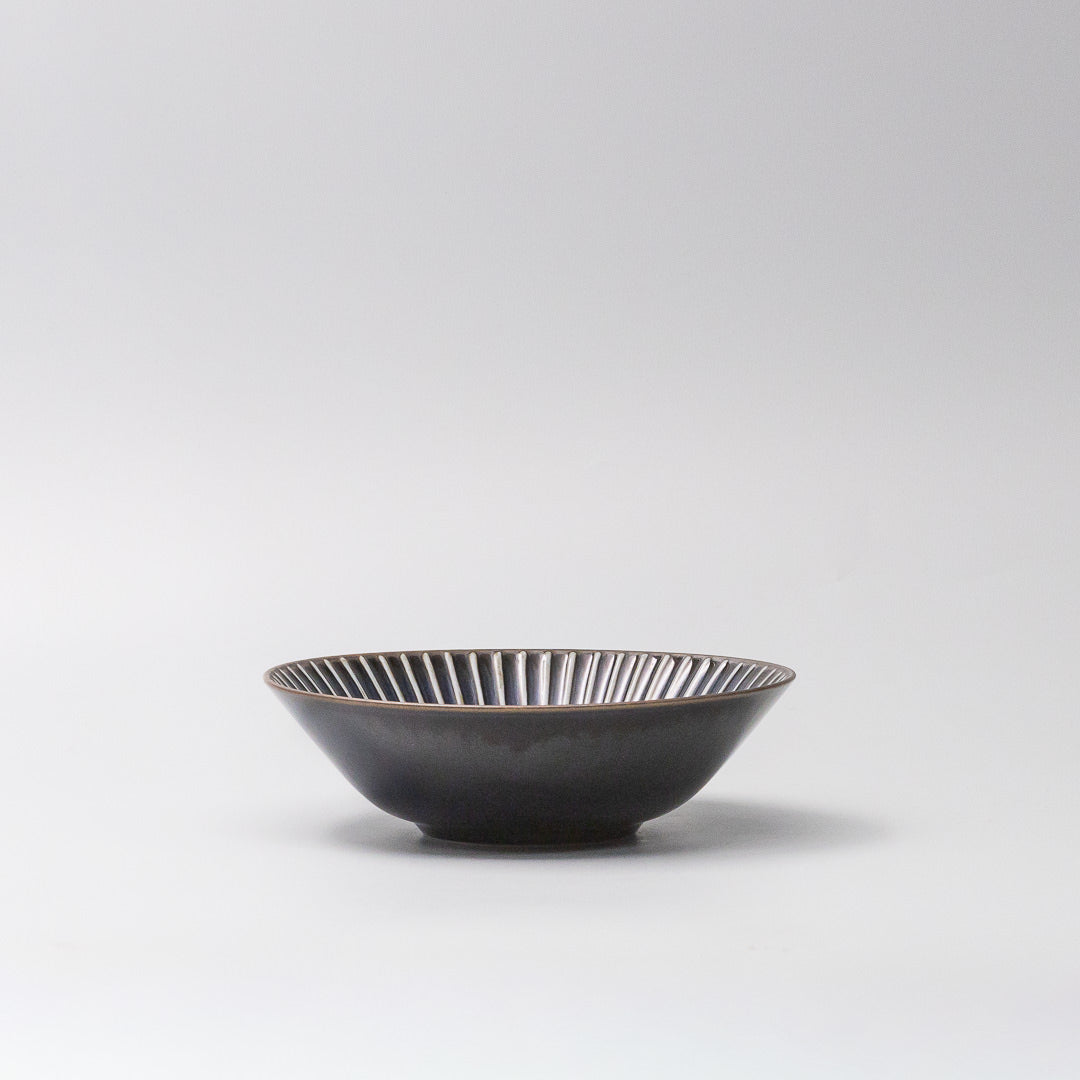 Bowl 17cm Navy Sendan Glaze