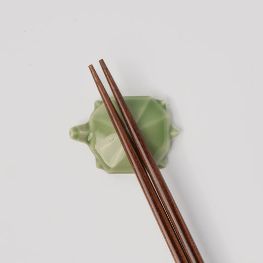 Chopstick Rest Tortoise Green