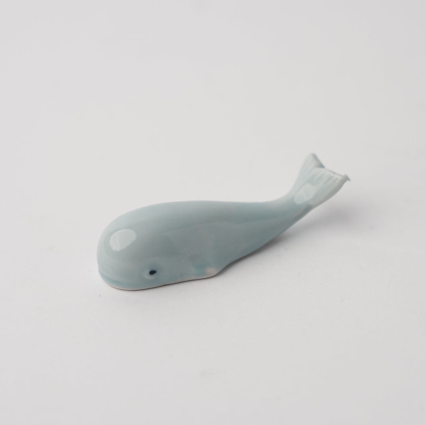 Ice Blue Chopstick Rest / Whale