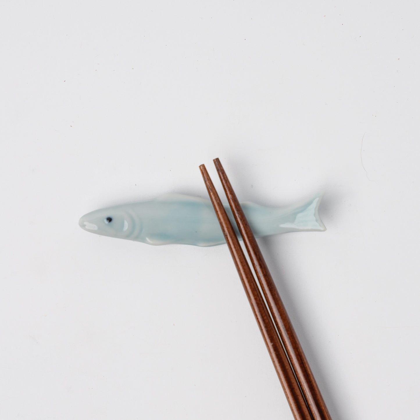 Ice Blue Chopstick Rest / Mackerel