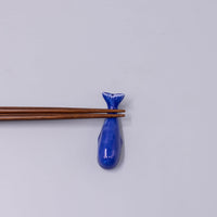 Whale Chopstick Rest / Indigo Blue