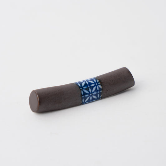 Black Cylinder Chopstick Rest / Hishi Design