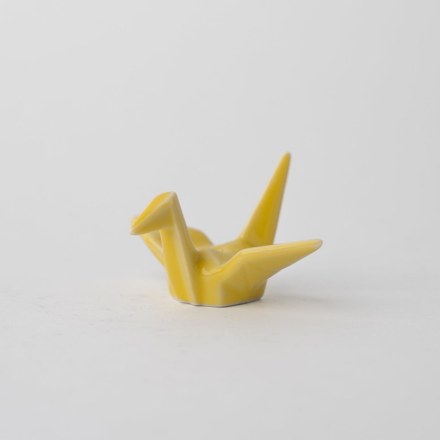 Origami Crane Incense Holder / Yellow