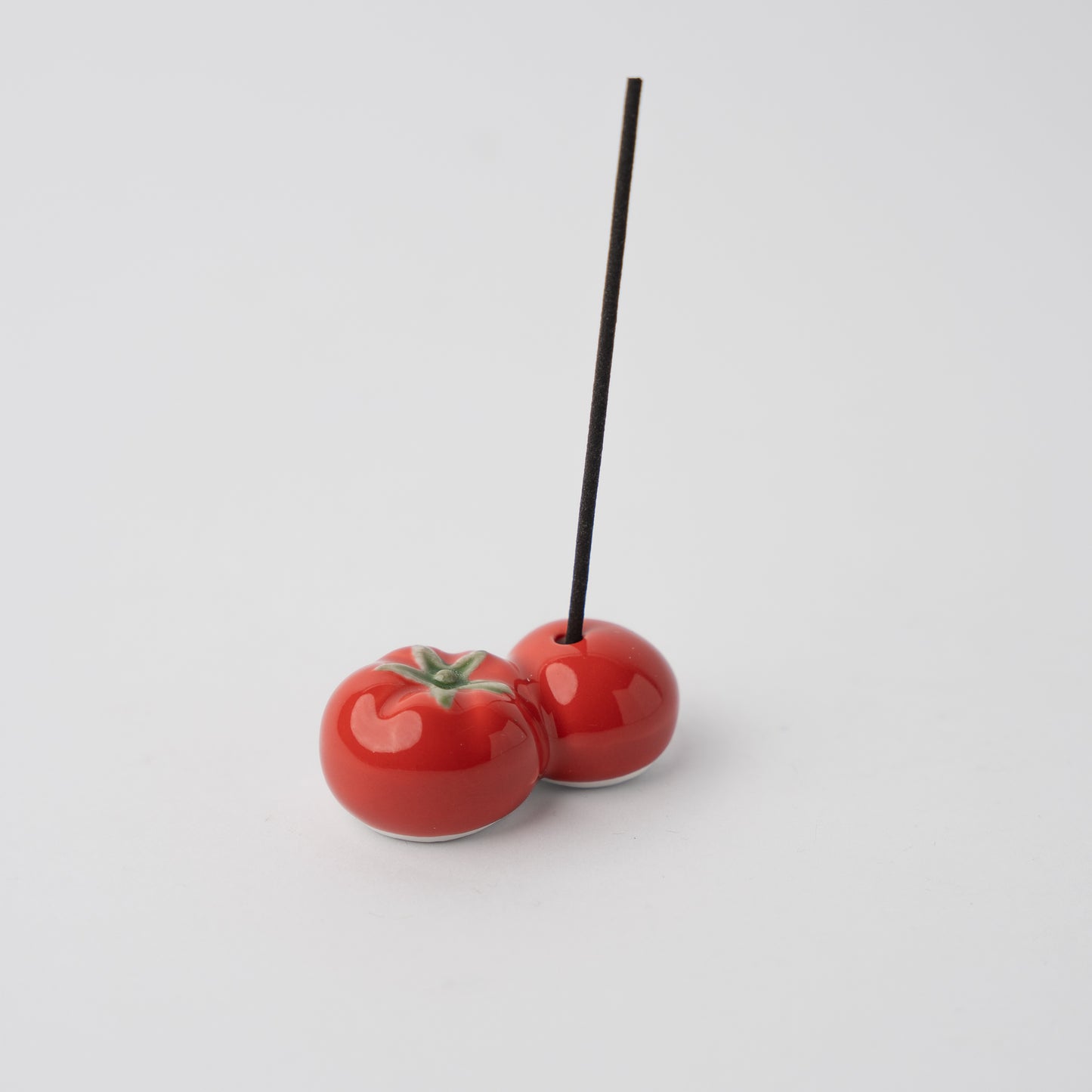 Tomato Incense Holder / Red