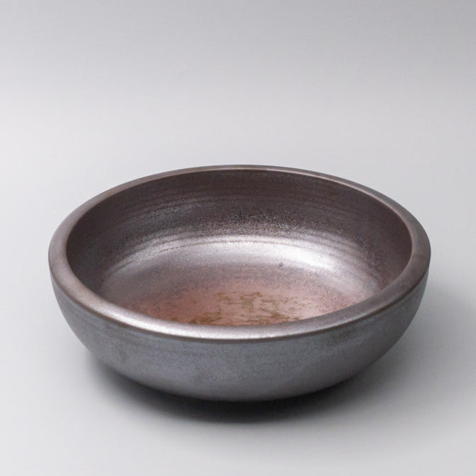 Bowl Thick Edge 17cm Copper Glaze