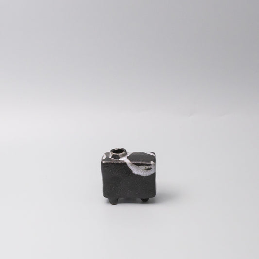 Vase Small Night Snow Rectangular