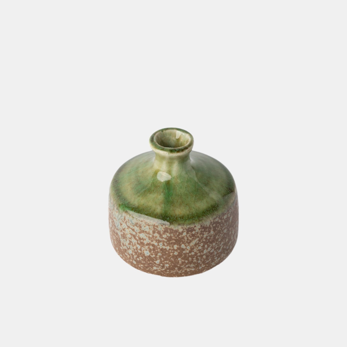 Assorted Small Vase / Ink Bottle Green