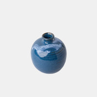 Vase Small Cobalt Round