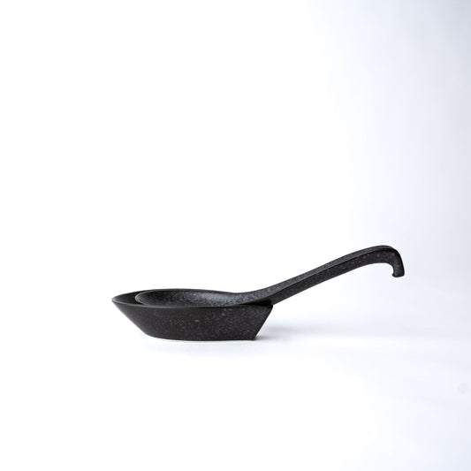 Spoon Rest Ramen / Matt Black Glaze