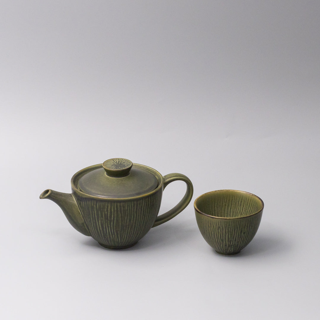 Teapot 400ml Forest Glaze