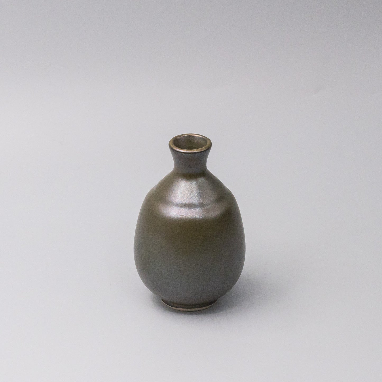 Sake Jug 8cm 275ml Olive Lustre Glaze