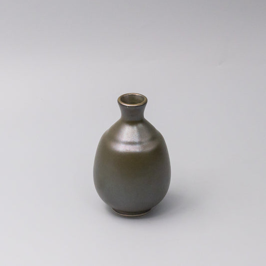 Sake Jug 8cm 275ml Olive Lustre Glaze