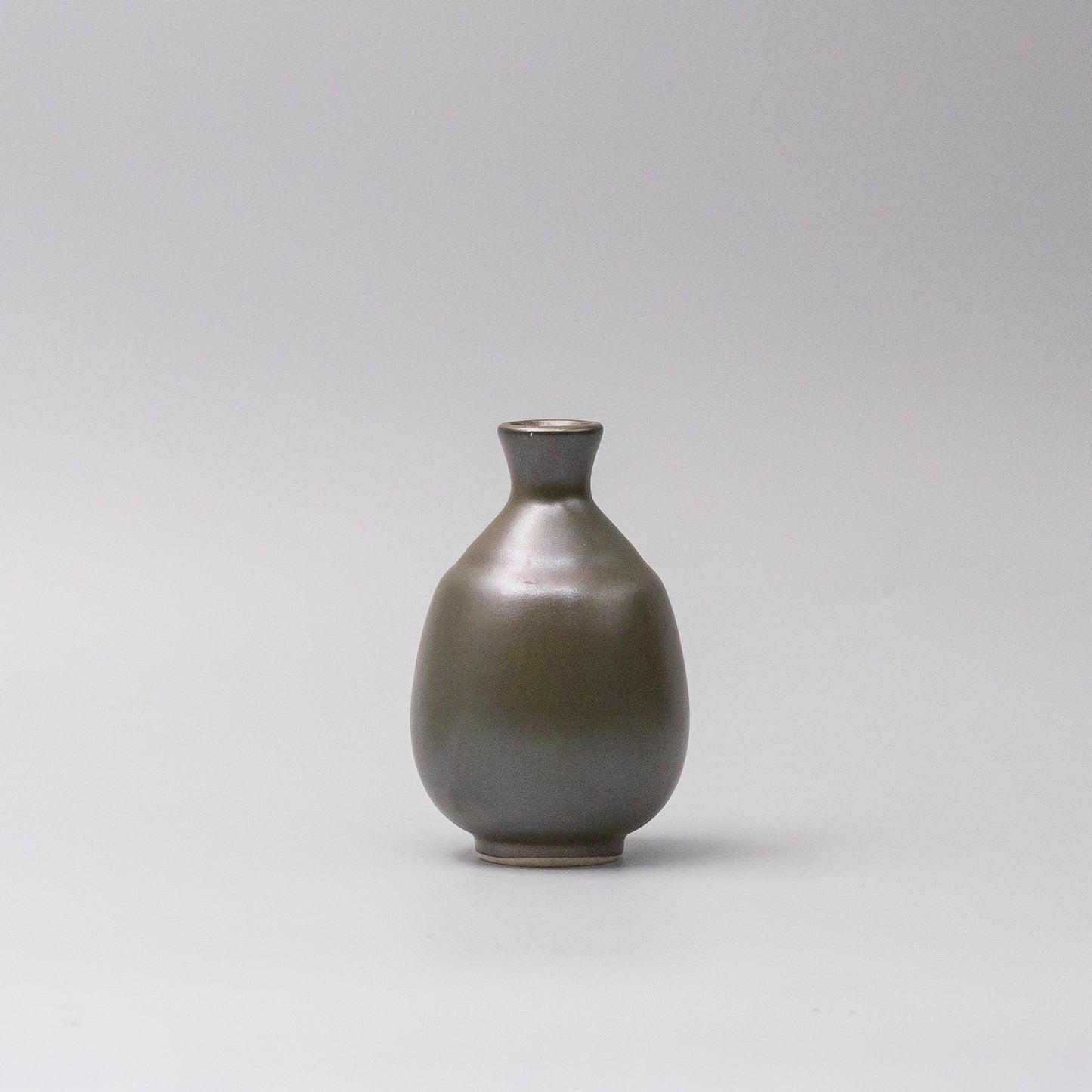 Sake Jug 8cm 275ml Olive Lustre Glaze
