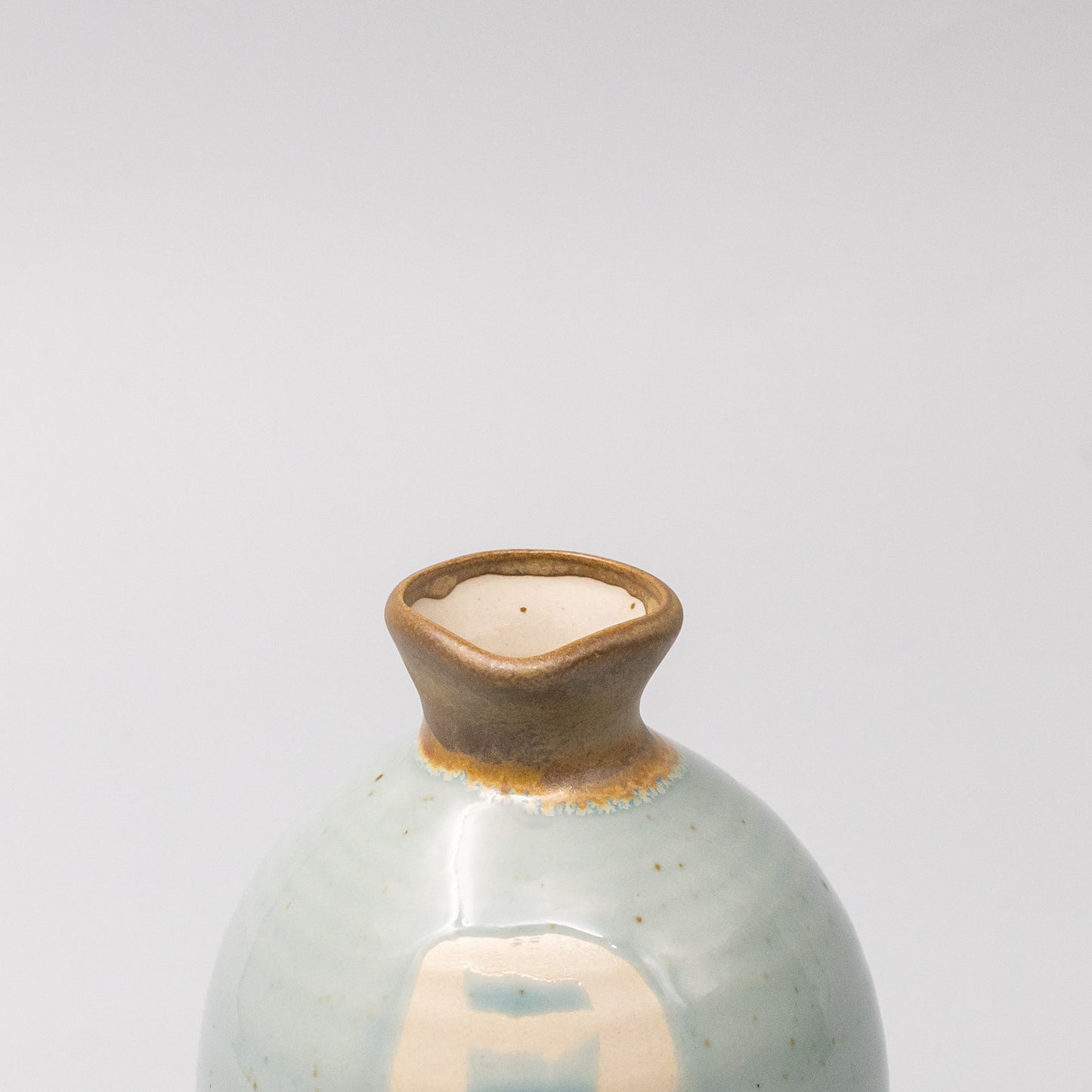 Sake Jug 450ml  Amber Sky with Kanji
