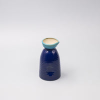 Sake Jug 500ml Dark Blue Aqua Glaze