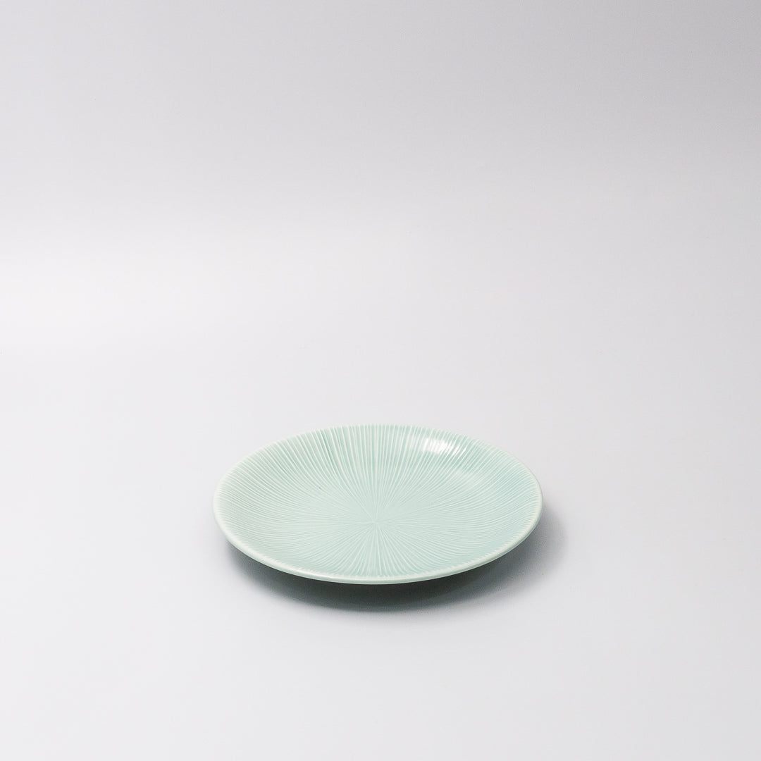 Plate 18cm Soft Teal Glaze