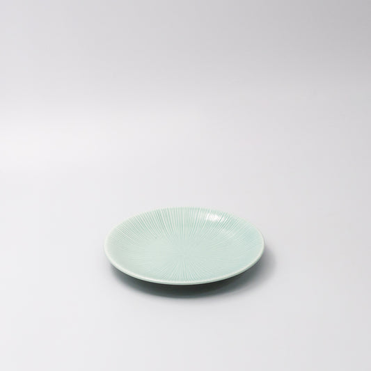 Plate 18cm Soft Teal Glaze