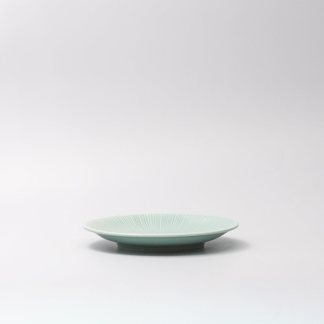 Plate 18cm Soft Teal Glaze