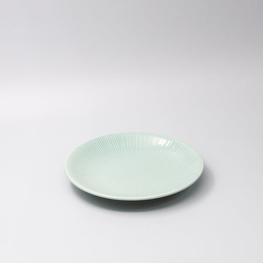Dinner Plate 23cm Soft Teal Glaze