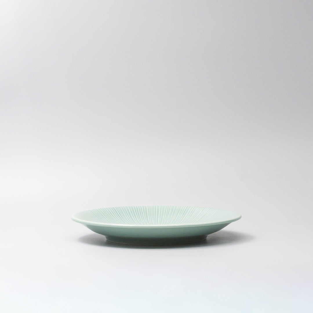 Dinner Plate 23cm Soft Teal Glaze