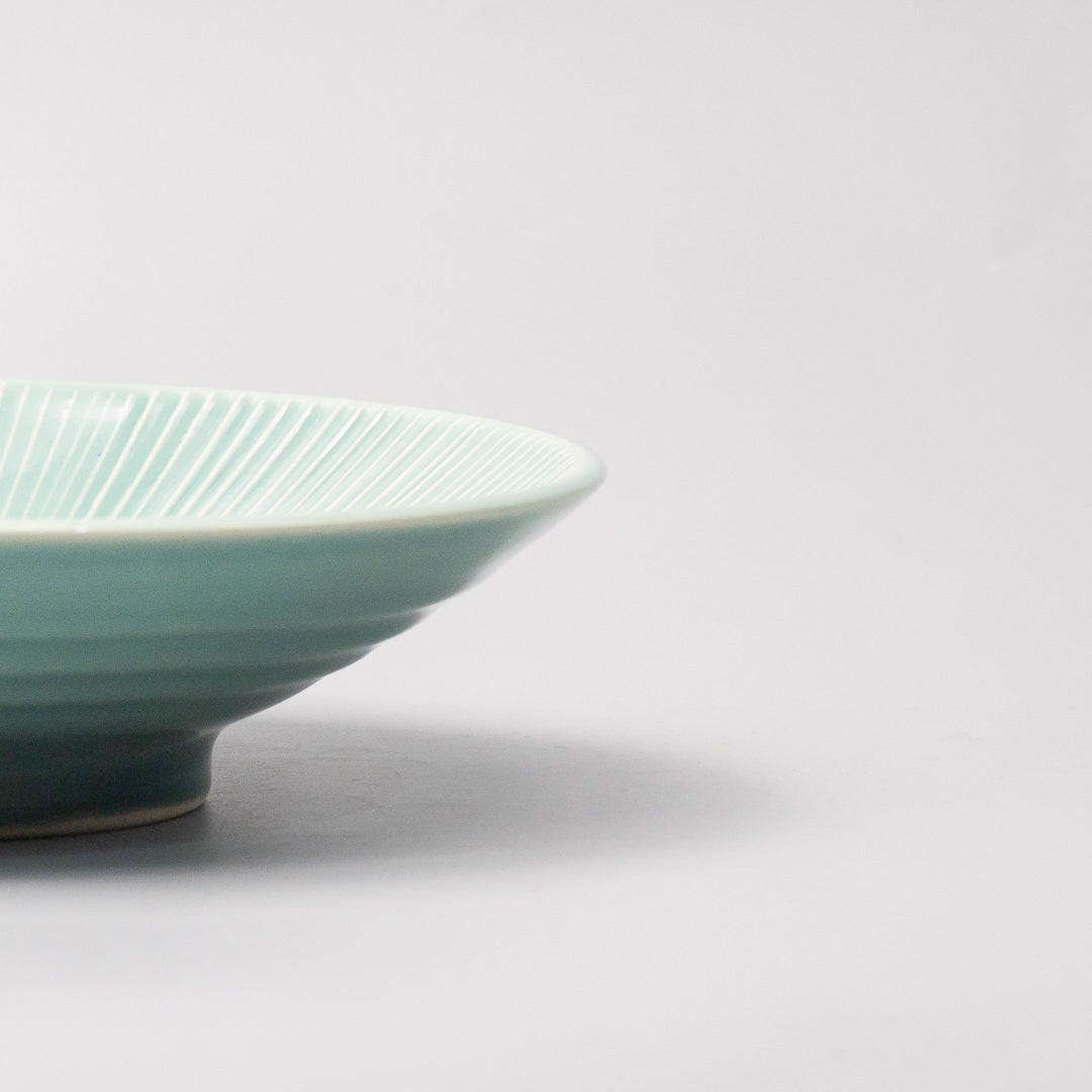 Pasta Bowl 22cm Soft Teal Glaze