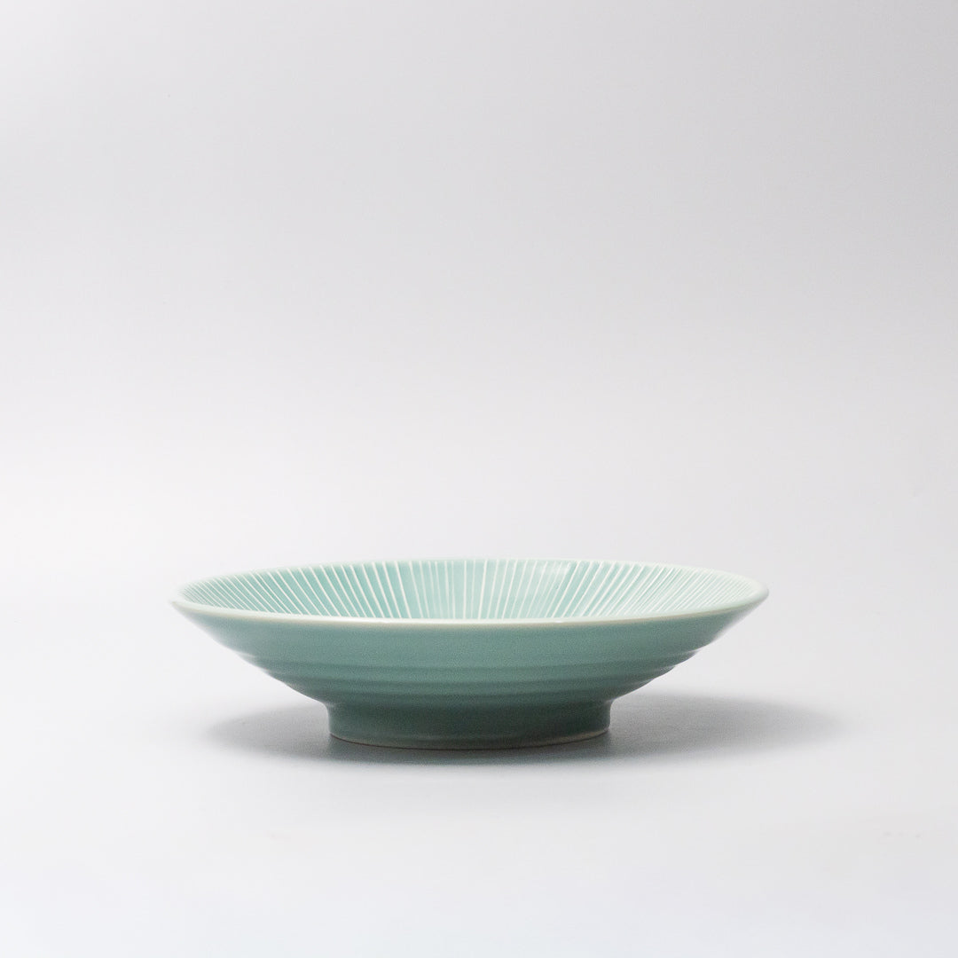 Pasta Bowl 22cm Soft Teal Glaze